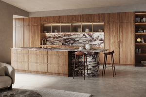 Uchwyt meblowy U130 (złoty szczotkowany)