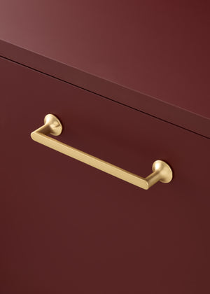 Uchwyt meblowy U130 (złoty szczotkowany)