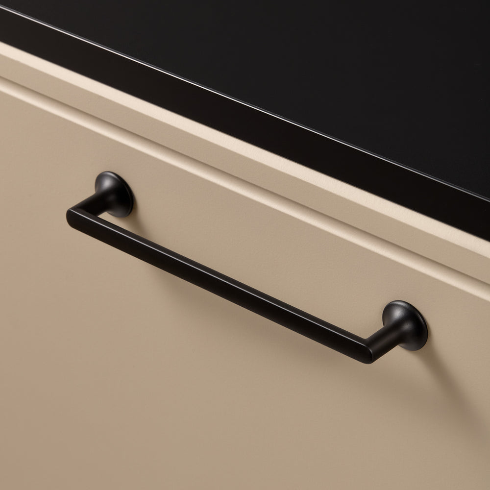 Uchwyt meblowy U130 (czarny mat)