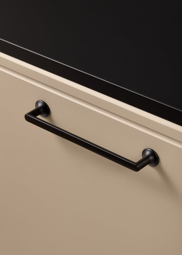 Uchwyt meblowy U130 (czarny mat)