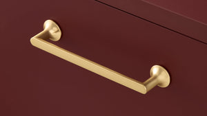 Uchwyt meblowy U130 (złoty szczotkowany)