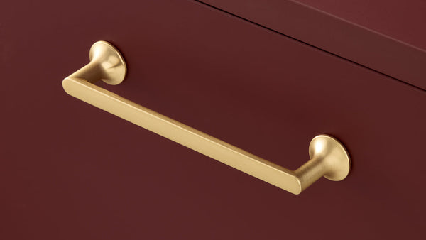 Uchwyt meblowy U130 (złoty szczotkowany)