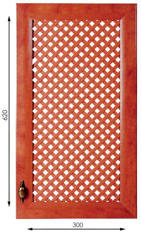 Kratka wypełniająca front meblowy KR01 (biała)