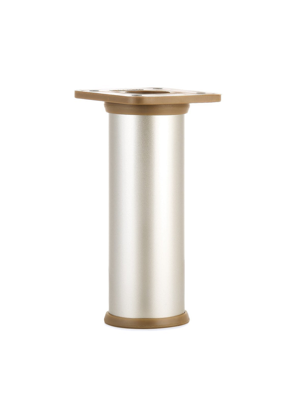 Nóżka meblowa N2 (satyna) - z regulacją (+20mm) fi 32mm