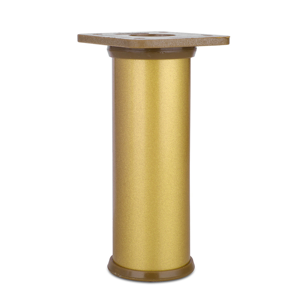 Nóżka meblowa N2 (złoty mat) - z regulacją (+20mm) fi 32mm