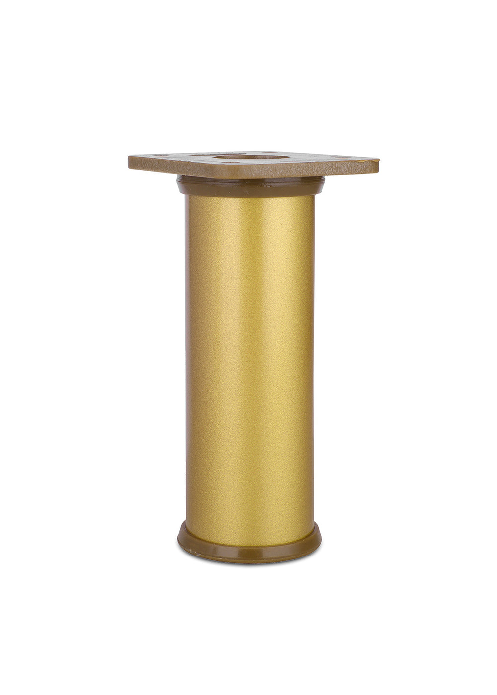 Nóżka meblowa N2 (złoty mat) - z regulacją (+20mm) fi 32mm