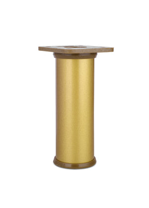 Nóżka meblowa N2 (złoty mat) - z regulacją (+20mm) fi 32mm