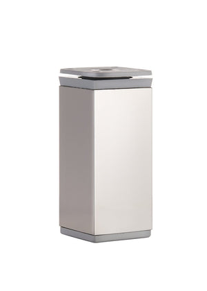 Nóżka meblowa N4 (Aluminium) - z regulacją (+20mm) kwadrat 40x40mm