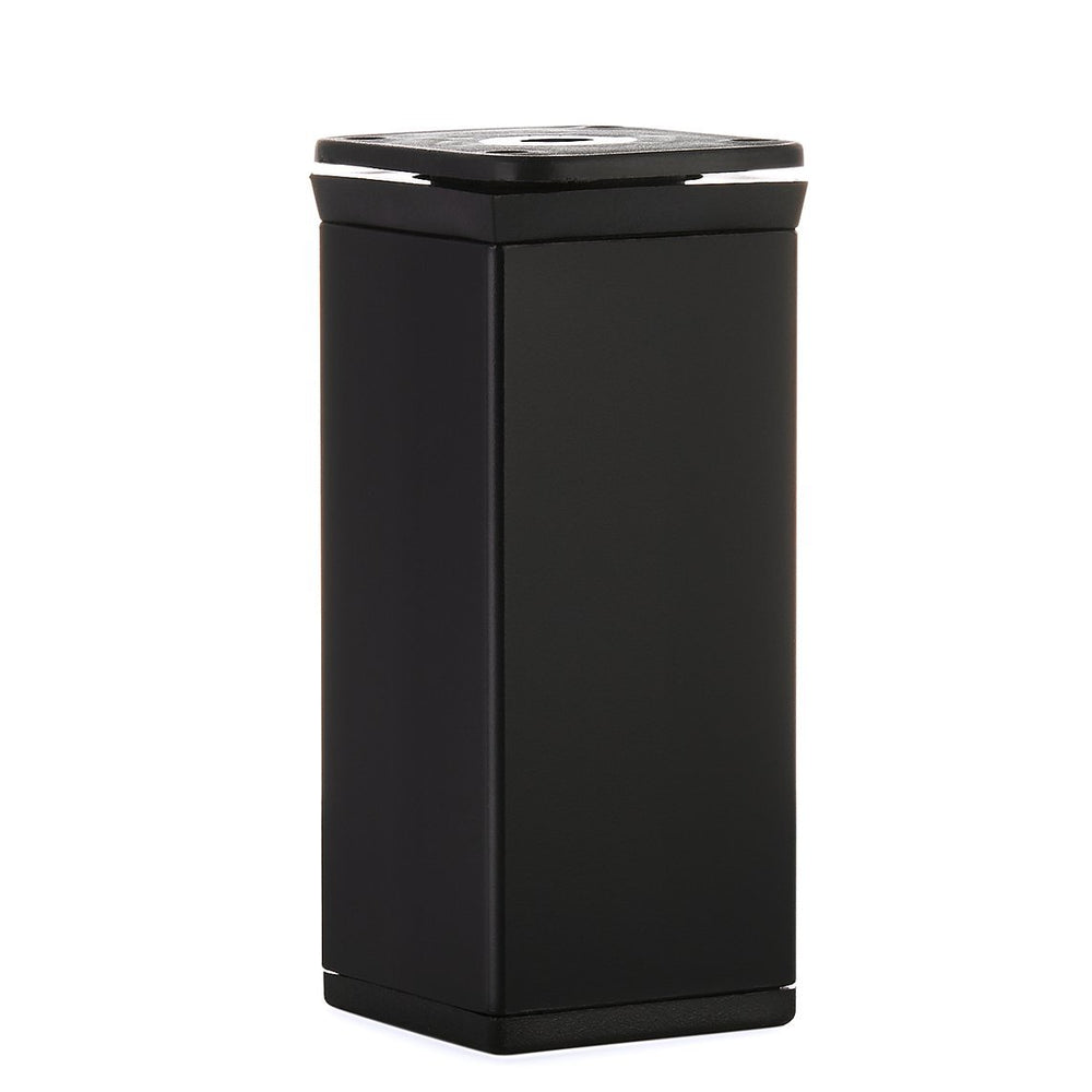 Nóżka meblowa N4 (czarna) - z regulacją (+20mm) kwadrat 40x40mm