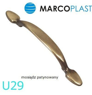 Uchwyt meblowy U029 (mosiądz patynowany)