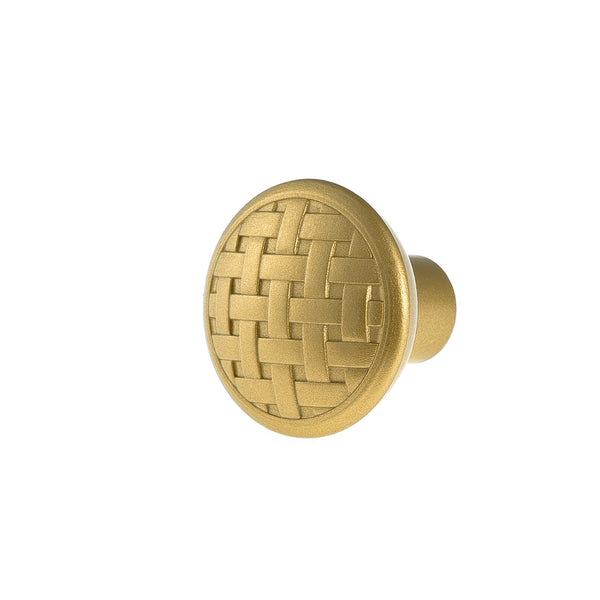 Uchwyt meblowy U043 (złoty mat) - gałka