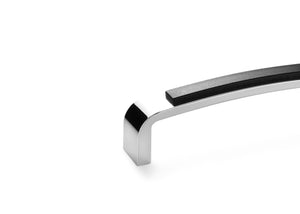 Uchwyt meblowy U071 (chrom połysk) Czarny