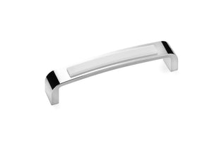 Uchwyt meblowy U071 (chrom połysk) Biały