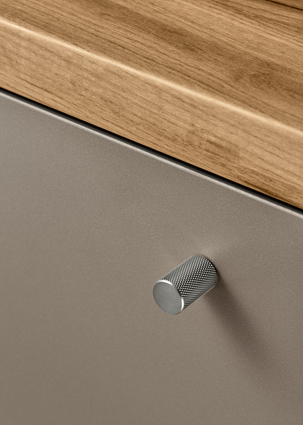 Uchwyt meblowy U107 (srebrny) - gałka