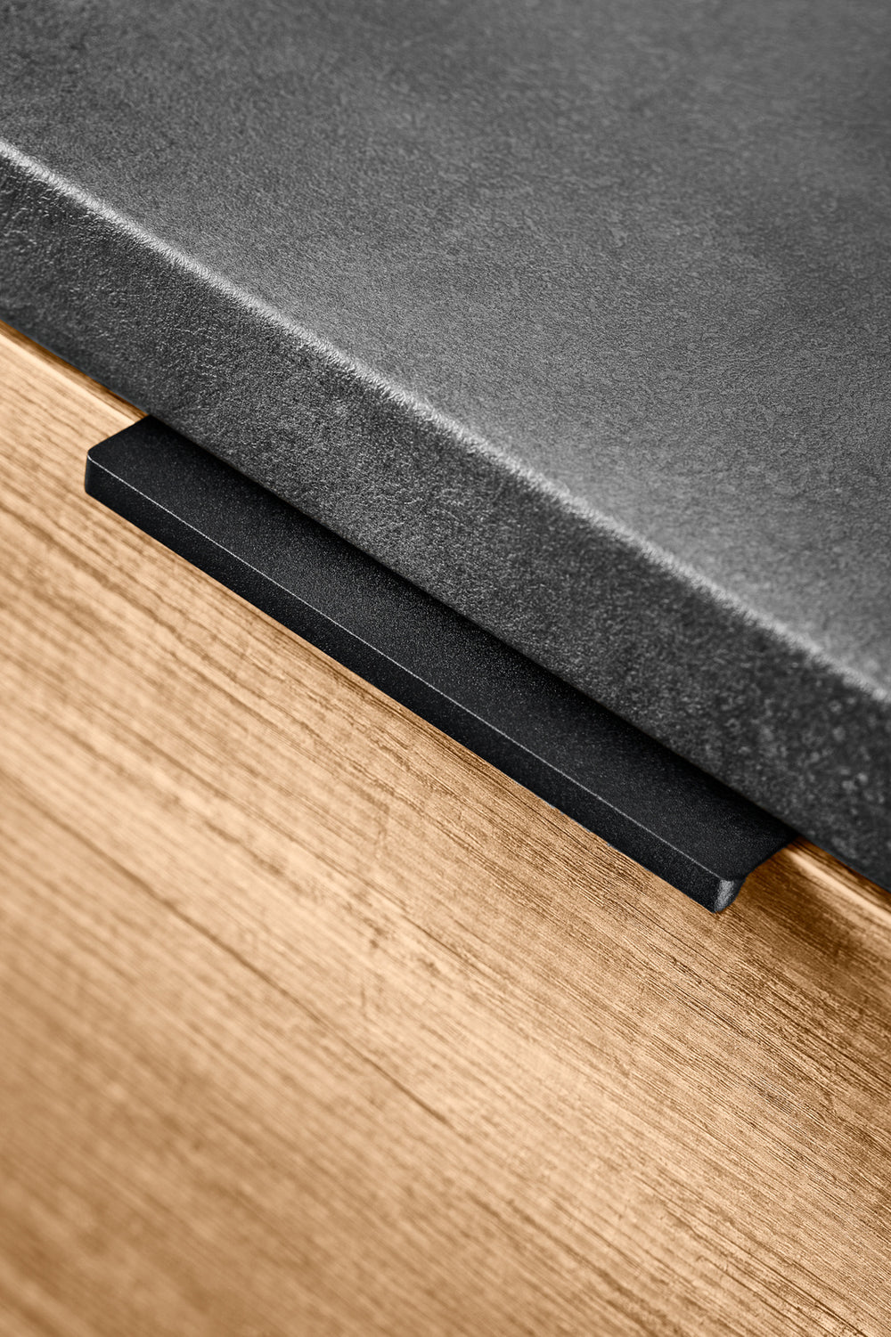 Uchwyt meblowy U108 (czarny mat ze strukturą)