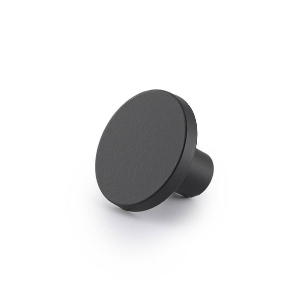 Uchwyt meblowy U110 (czarny mat) - gałka