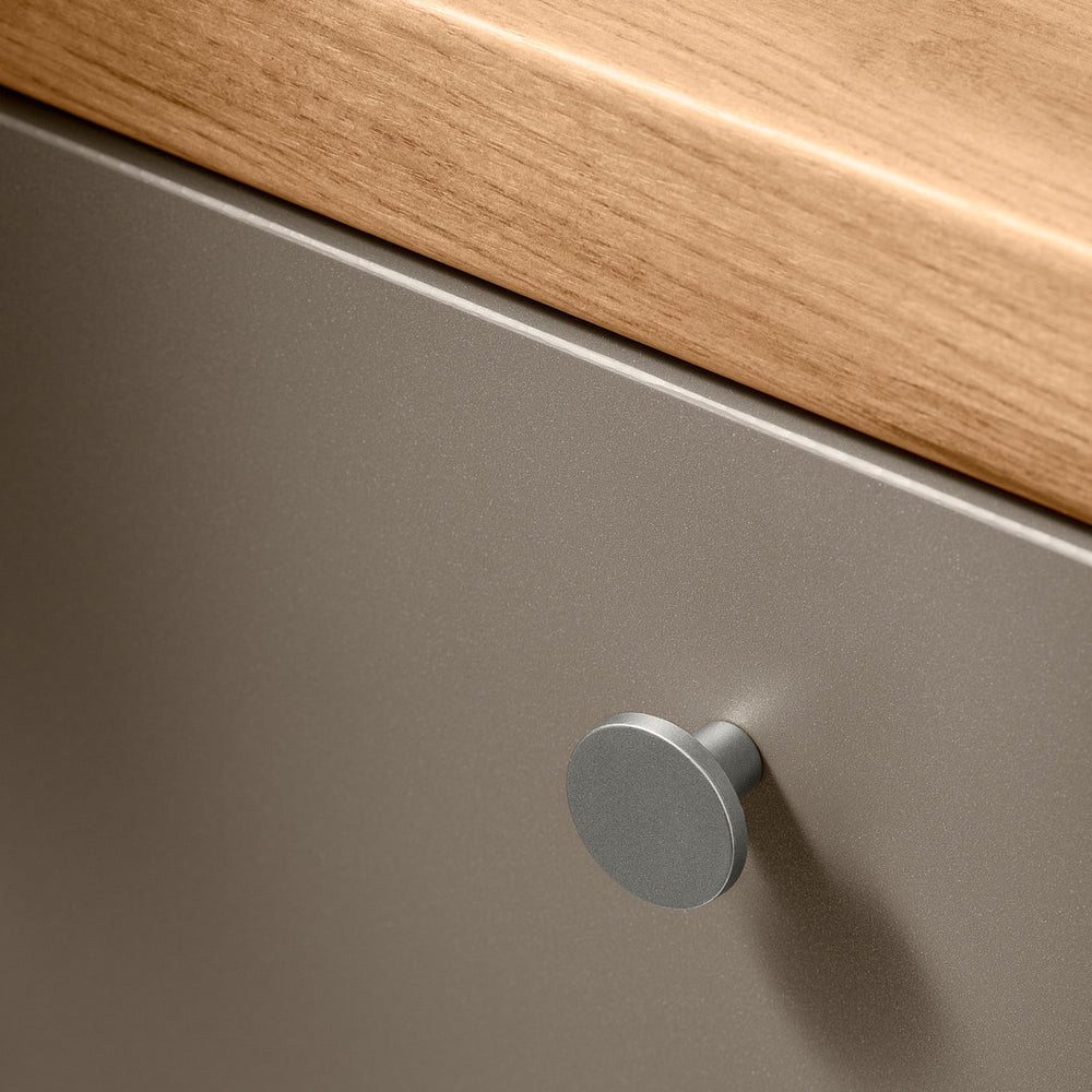 Uchwyt meblowy U110 (satyna) - gałka