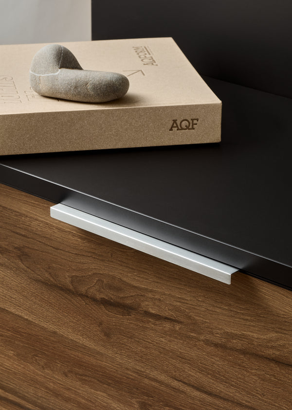 Uchwyt meblowy U112 (srebrny szczotkowany)