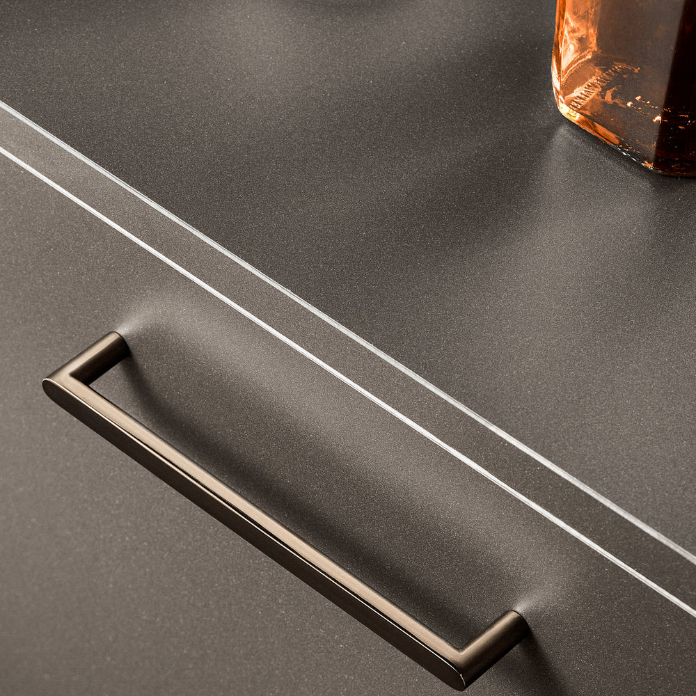 Uchwyt meblowy U114 (czarny połysk)