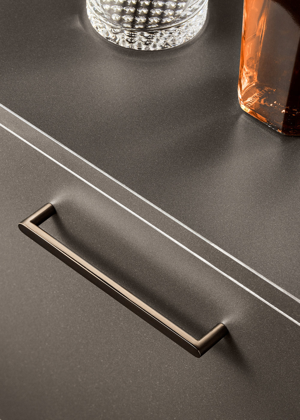 Uchwyt meblowy U114 (czarny połysk)