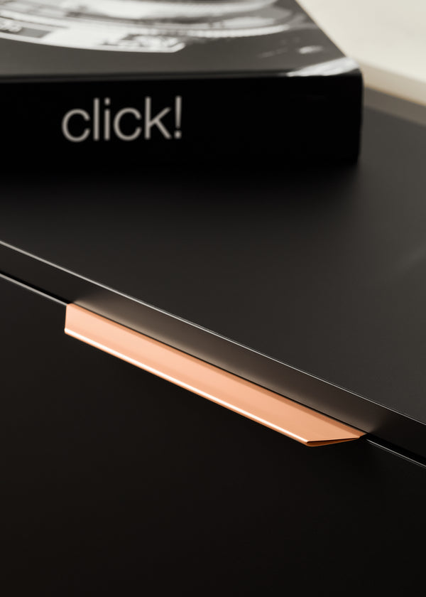 Uchwyt meblowy U115 (miedź połysk - elektropoler)