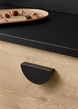 Uchwyt meblowy U124 (czarny mat)