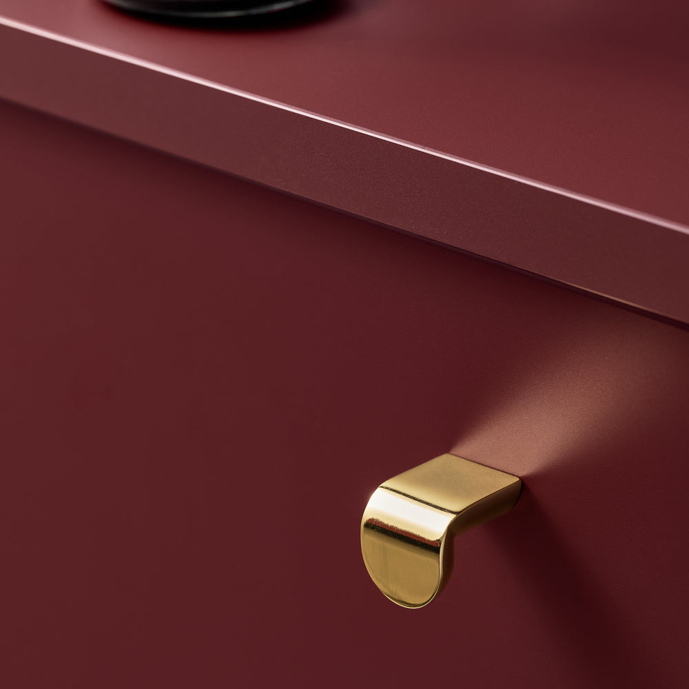 Uchwyt meblowy U125 (złoty połysk) - gałka