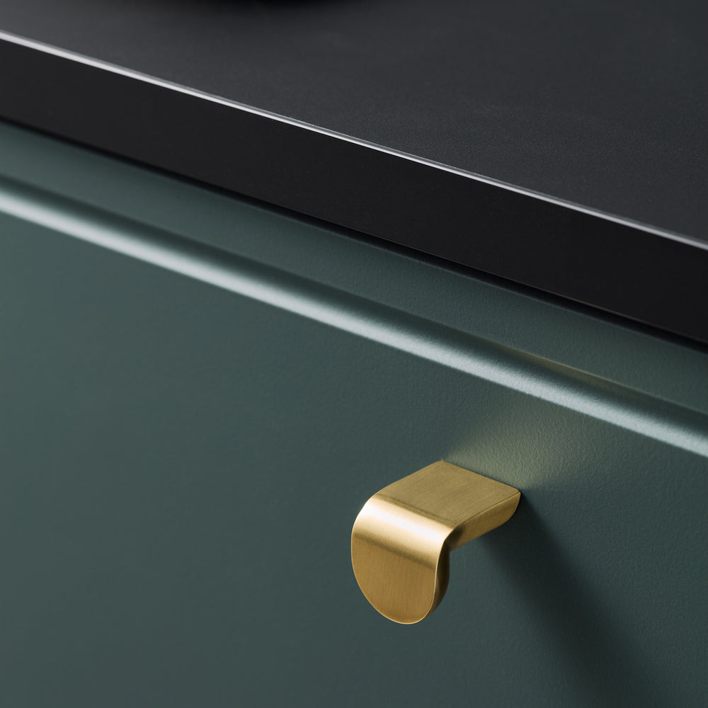 Uchwyt meblowy U125 (złoty szczotkowany) - gałka