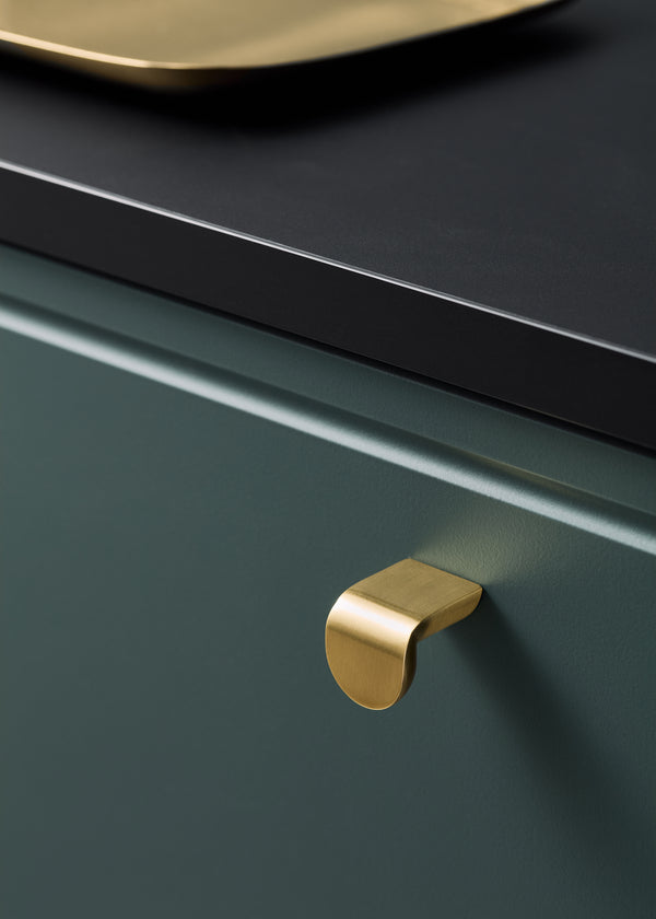 Uchwyt meblowy U125 (złoty szczotkowany) - gałka