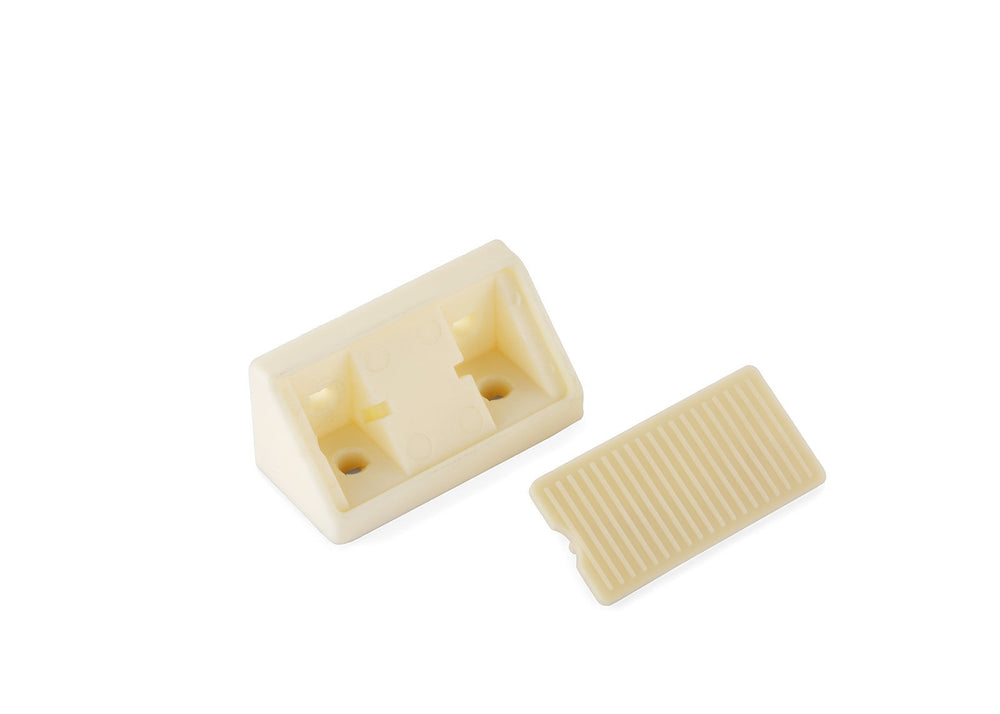 Złącze meblowe podwójne 2Ł (wanilia) - 100 szt.