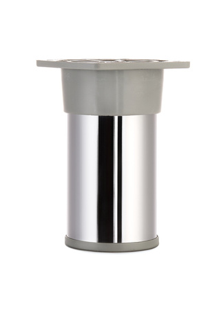 Nóżka meblowa N3 (chrom połysk) - z regulacją (+15mm) fi 50mm