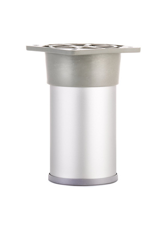 Nóżka meblowa N3 (aluminium) - z regulacją (+15mm) fi 50mm