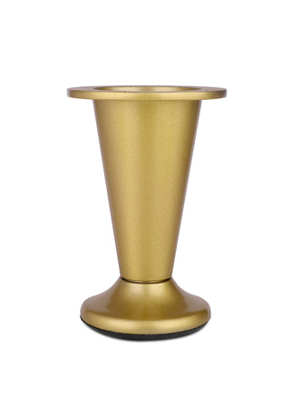 Nóżka meblowa N1 (złoty mat) - z regulacją (+20mm)