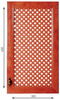 Kratka wypełniająca front meblowy KR11 (brąz)