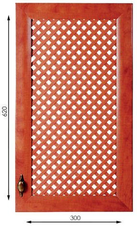 Kratka wypełniająca front meblowy KR11 (brąz)
