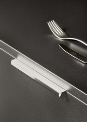 Uchwyt meblowy U108 (srebrny połysk - elektropoler)