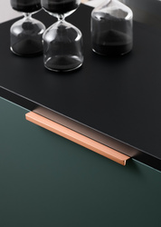 Uchwyt meblowy U108 (miedź połysk - elektropoler)