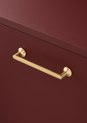 Uchwyt meblowy U130 (złoty szczotkowany)