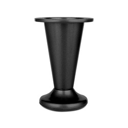 Nóżka meblowa N1 (czarny mat) - z regulacją (+20mm)